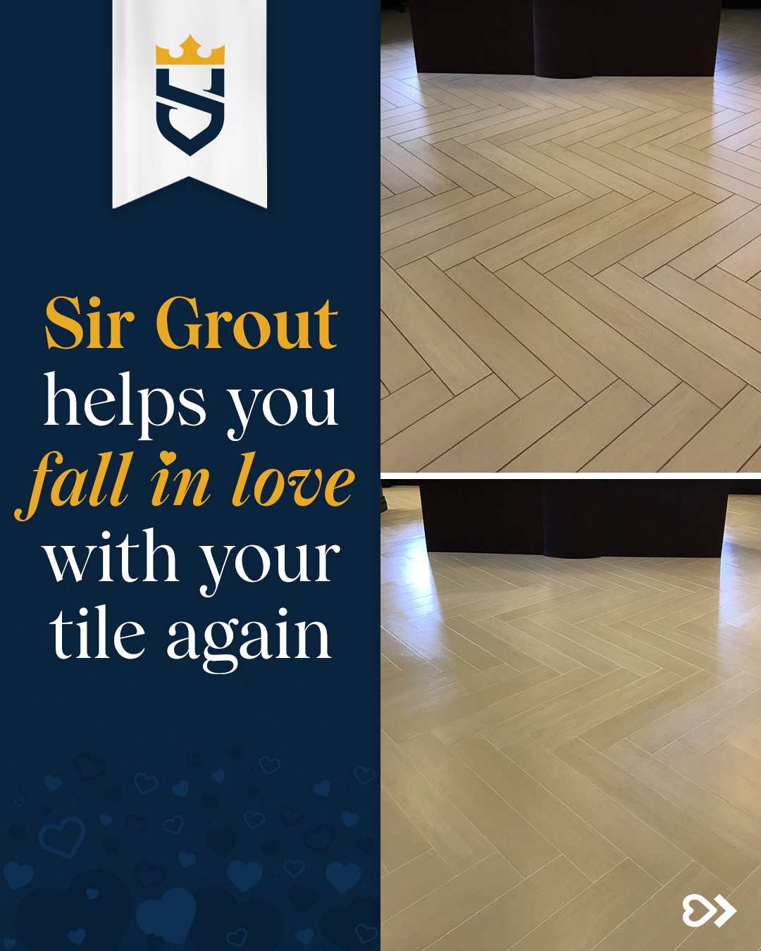 Sir Grout helps you fall in love with your tile again