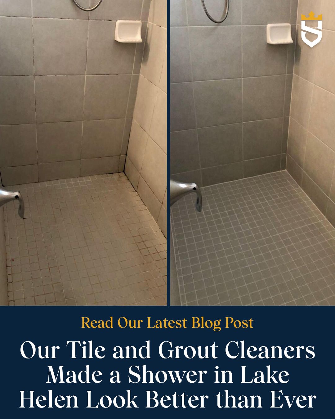 Our Tile and Grout Cleaners Made a Shower in Lake Helen Look Better than Ever